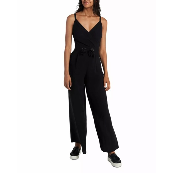 royalty new york Pants - Royalty New York Black Wide Leg Jumpsuit XS NWT